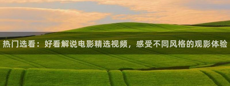 人人影院下载：热门选看：好看解说电影精选视频，感受不同风格的观影体验