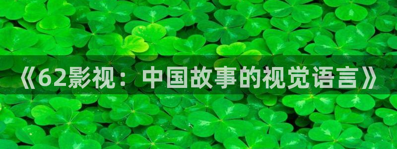 人人影视在线播放：《62影视：中国故事的视觉语言》